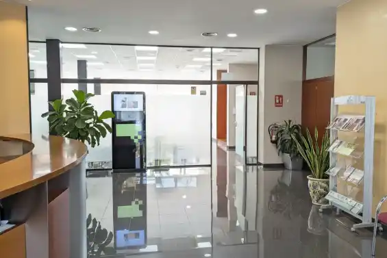 Recepción del coworking
