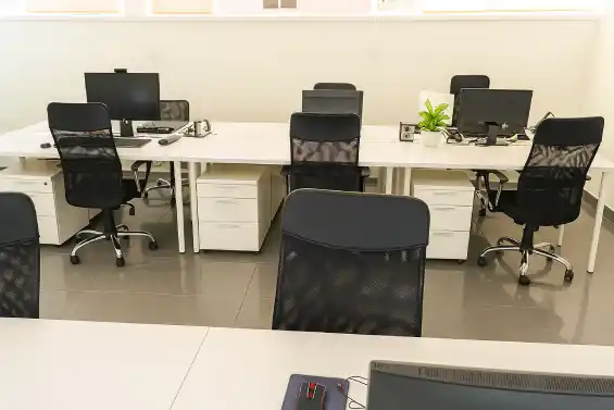 Mesas fijas de coworking